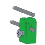 Tinklinių tvorų tvirtinimo elementai